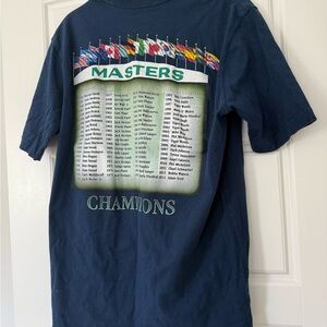 Masters Navy Blue Short Sleeve Tee